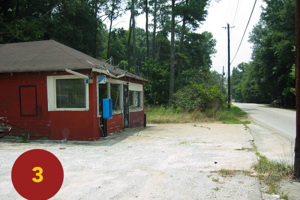STOP 3: "Hardee's March Turns Northeast (south Fayetteville Road)" [2004]