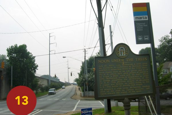 STOP 13: "McPherson and Staff Ride South (Oakdale / DeKalb Avenue)" [2004]