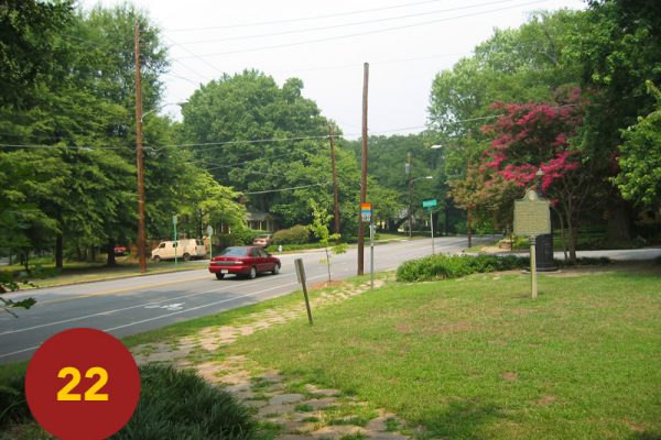 STOP 22: "Brown's and Clayton's Divisions Advance (Inman Park @ Delta Point)" [2004]