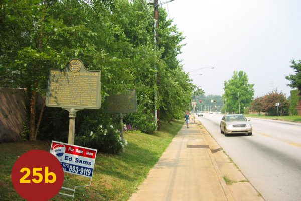 STOP 25b: "Advance of Cheatham's Center / Railroad Cut (DeKalb Avenue Corridor)" [2004]