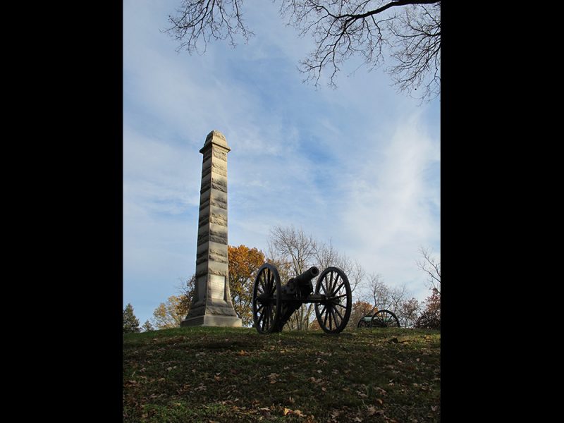 Battles for Chattanooga: [2015] The De Long Reservation and monument to the 2nd Minnesota